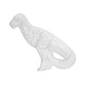 Nylabone Dental Dinosaur Power Chew Durable Dog Toy Chicken Large/Giant (1 Count)