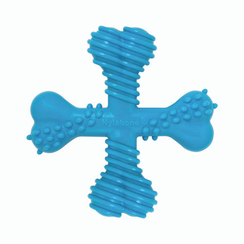 Nylabone Dog Toy Power Chew for Aggressive Chewers - X - Shape X - Shaped Beef Small/Regular (1 Count)