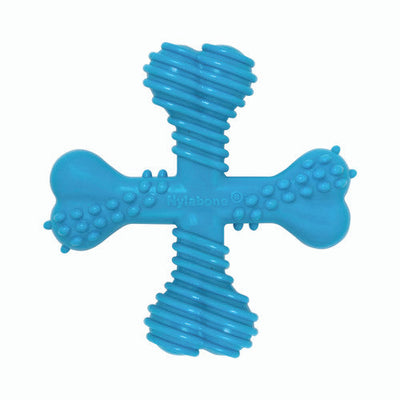 Nylabone Dog Toy Power Chew for Aggressive Chewers - X - Shape X - Shaped Beef Small/Regular (1 Count)