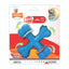 Nylabone Dog Toy Power Chew for Aggressive Chewers - X - Shape X - Shaped Beef Large/Giant (1 Count)