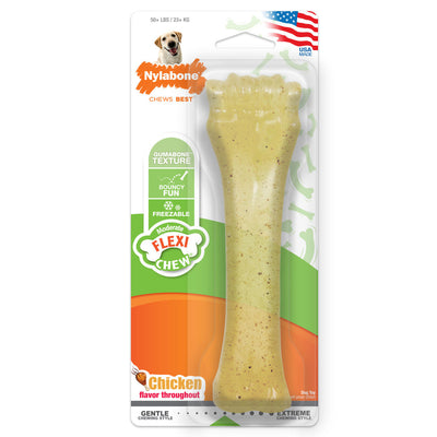 Nylabone Flex Moderate Chew Dog Toy Chicken X-Large/Souper (1 Count)