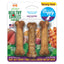 Nylabone Healthy Edibles Puppy Natural Long Lasting Dog Chew Treats Roast Beef Turkey & Apple Bacon X - Small/Petite (3