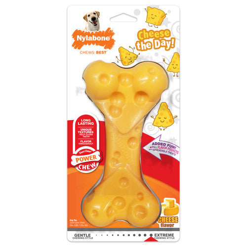 Nylabone Power Chew Cheese Dog Toy X - Large/Souper (1 Count)