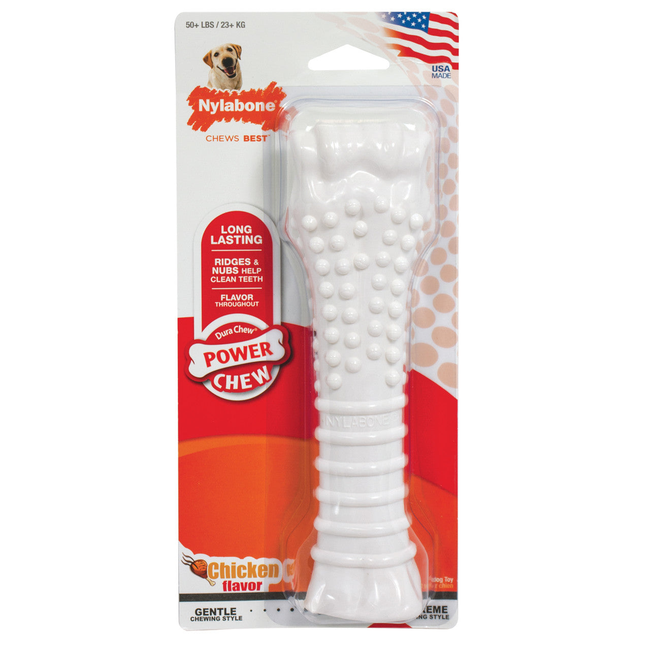 Nylabone Power Chew Durable Dog Toy Chicken X-Large/Souper (1 Count)