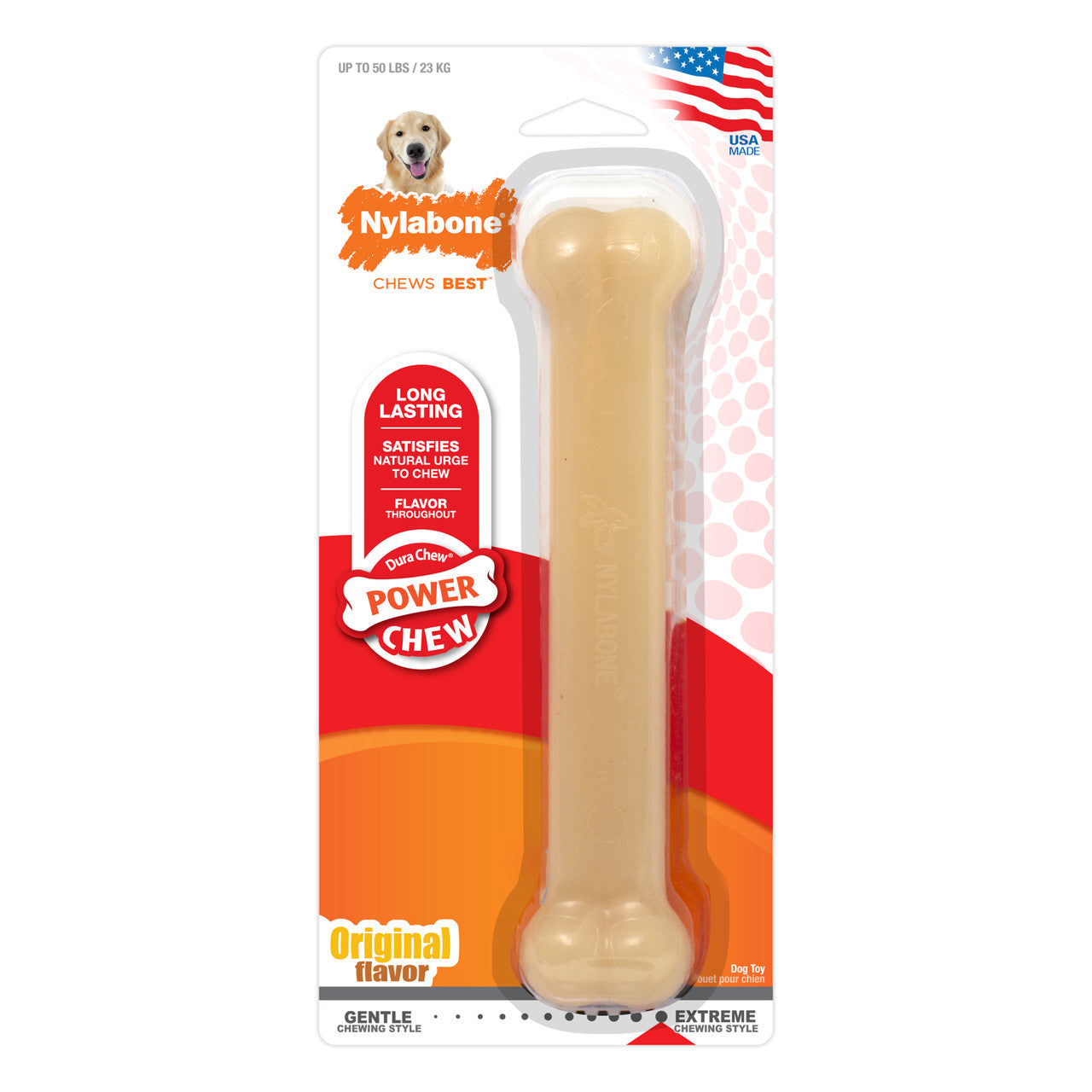 Nylabone Power Chew Durable Dog Toy Original Large/Giant (1 Count)