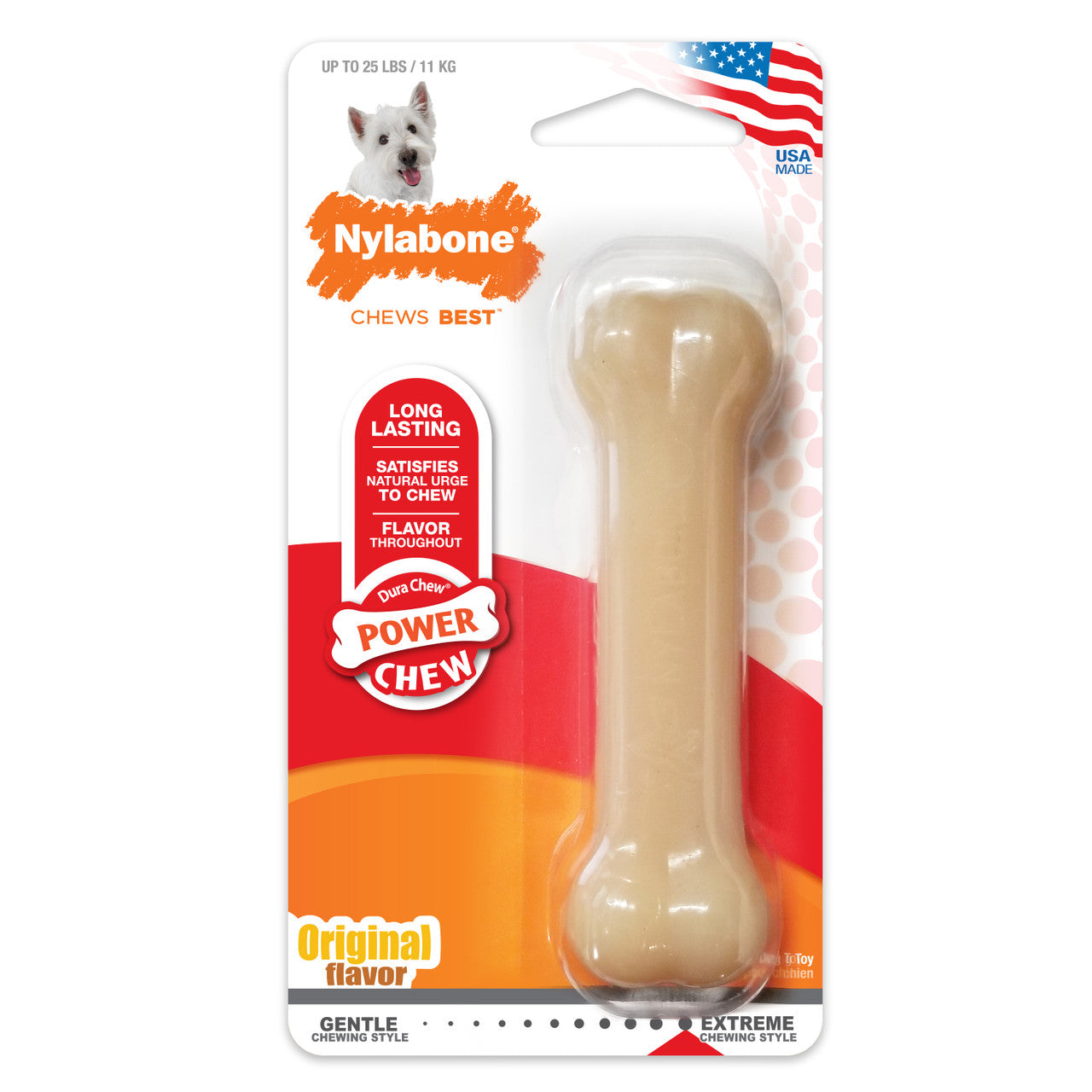 Nylabone Power Chew Durable Dog Toy Original Small/Regular (1 Count)