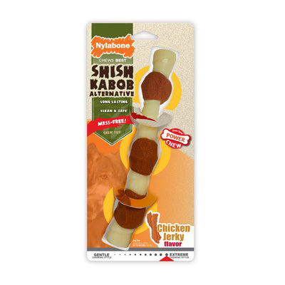 Nylabone Power Chew Shish Kabob Alternative Nylon Chew Toy Chicken Large/Giant (1 Count)