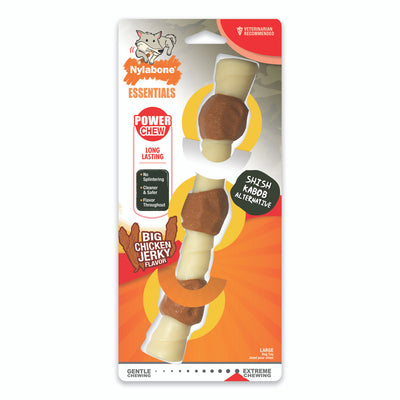 Nylabone Power Chew Shish Kabob Alternative Nylon Chew Toy Chicken Flavor Large - Up to 50 lbs.