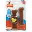 Nylabone Puppy Chew Ring Bone & Toy Twin Pack Chicken Medium/Wolf (2 Count) - Dog