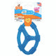 Nylabone Puppy Chew Spin Tug & Play Toy Peanut Butter Blue Medium/Wolf (1 Count) - Dog
