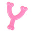 Nylabone Puppy Chew Toy Wishbone Chicken Pink X - Small/Petite (1 Count) - Dog