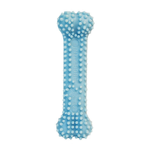 Nylabone Puppy Teething & Soothing Flexible Chew Toy Chicken Blue X - Small/Petite (1 Count) - Dog