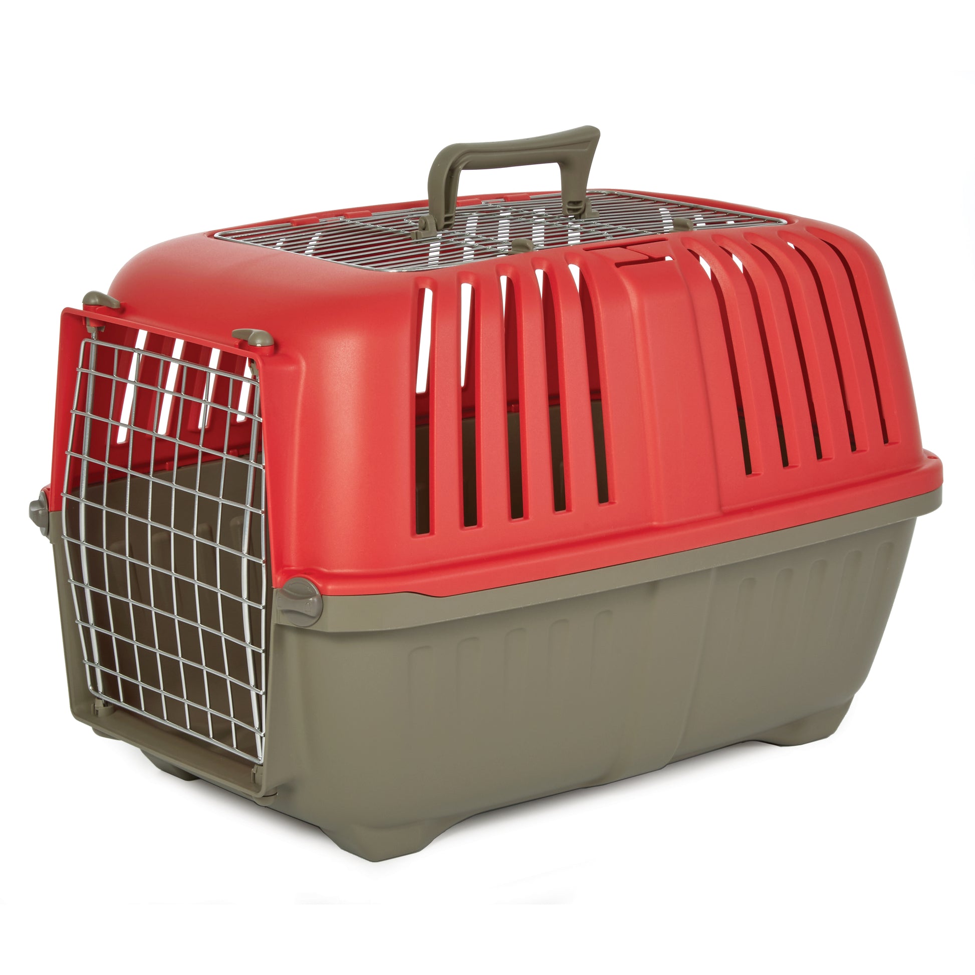 MidWest Homes for Pets Spree Top Loading Dog Carrier Red 24 in 027773026488