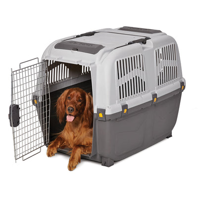 MidWest Homes for Pets Skudo Travel Dog Carrier Grey 36 in 027773018292