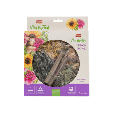 A & E Cages Vitapol Vita Herbal Lunch Bowl for Rabbits 100 g 644472004557