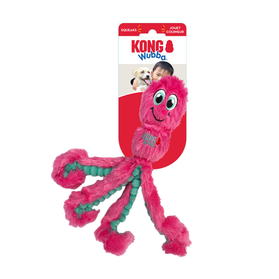 KONG Wubba Octopus Dog Toy Assorted Color Small 035585502816