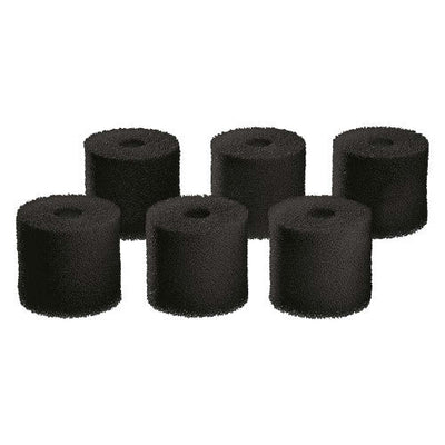 OASE BioMaster Carbon Pre - filter Foam Set Black 6 Count - Aquarium