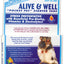 Oasis Alive & Well Probiotic Treatment Fizz - Tablets for Small Animals 6 Count - Small - Pet