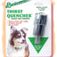 Oasis Thirst Quencher Faucet Dog Drinker Silver