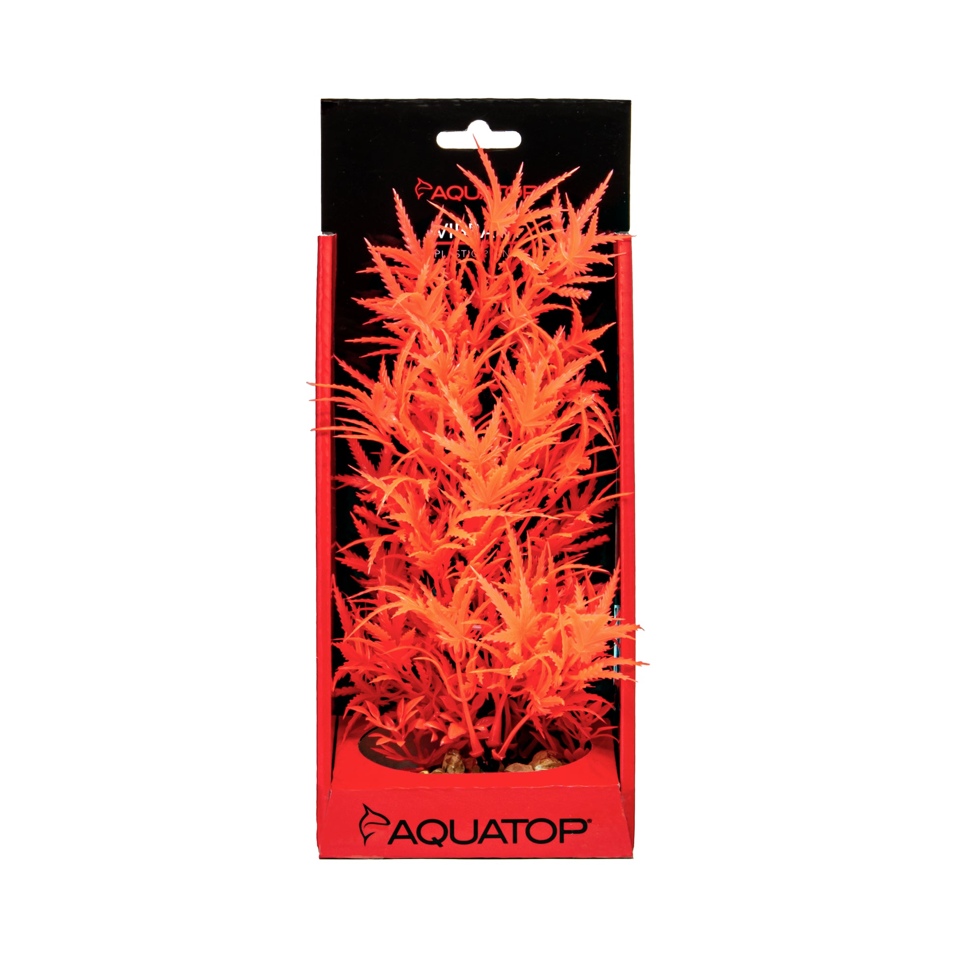 Aquatop Vibrant Fluorescent Cannabis Plant Red 10 in 850047393807