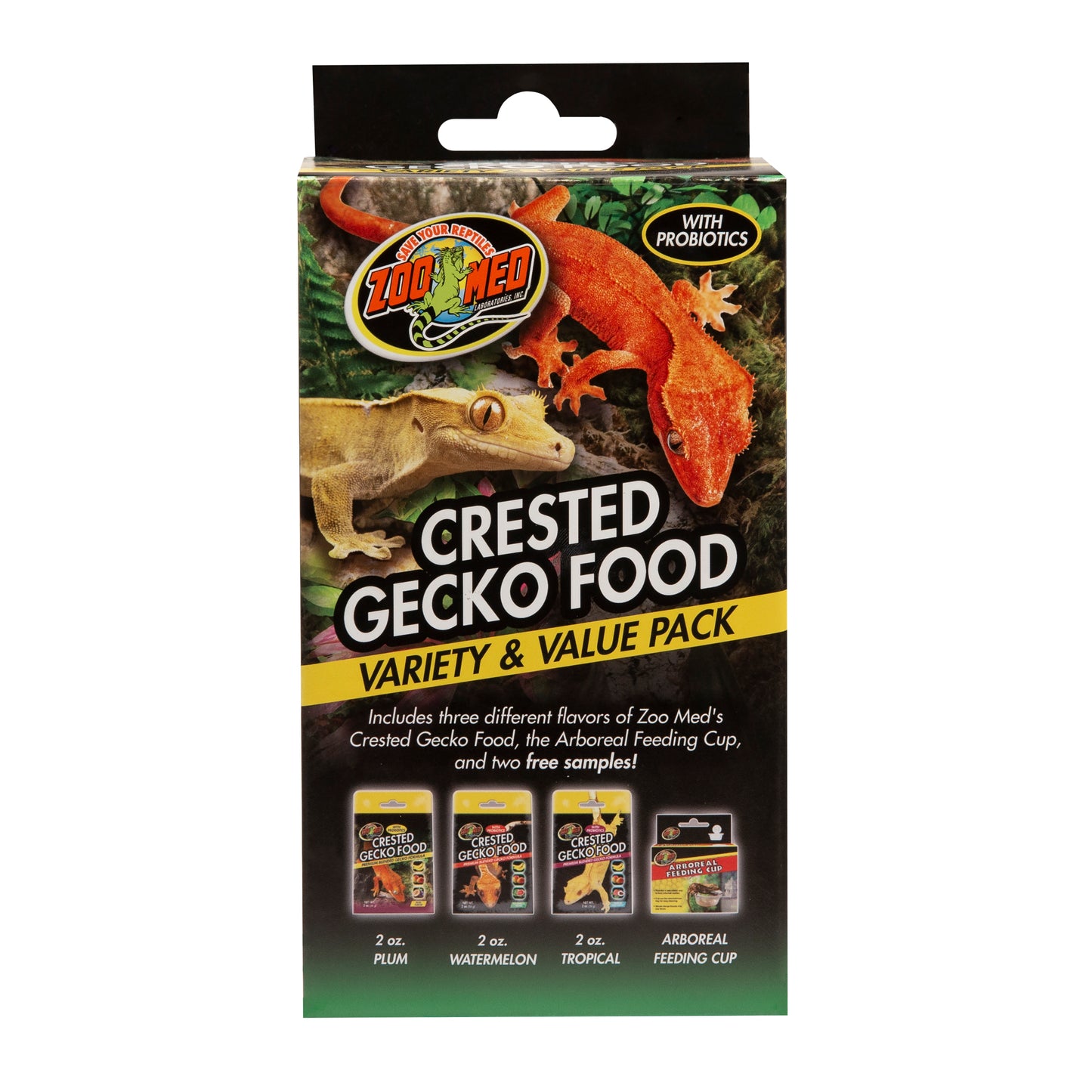 Zoo Med Crested Gecko Food Variety & Value pk 097612402056