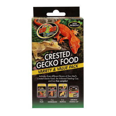 Zoo Med Crested Gecko Food Variety & Value pk 097612402056