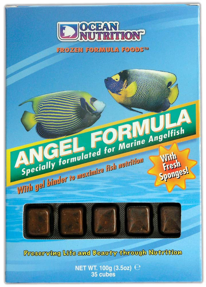 Angelfish Compressed Ocean Nutrition Frozen Angelfish Formula Cubes 3.5oz. SD-5 098731700351 ...