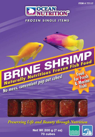 Ocean Nutrition Brine Shrimp Frozen Fish Food 7 oz SD - 5 - Aquarium