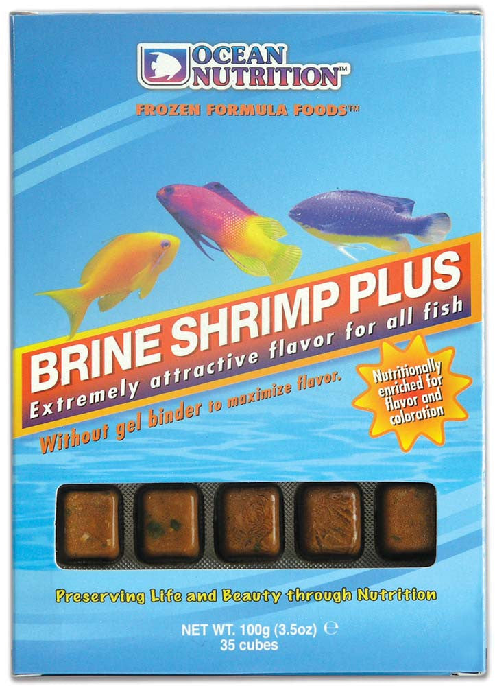 Ocean Nutrition Brine Shrimp Plus Frozen Fish Food 3.5 oz SD 5