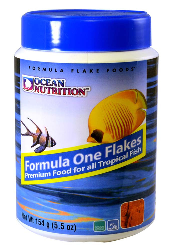 Ocean Nutrition Formula One Flakes Fish Food 5.5 oz