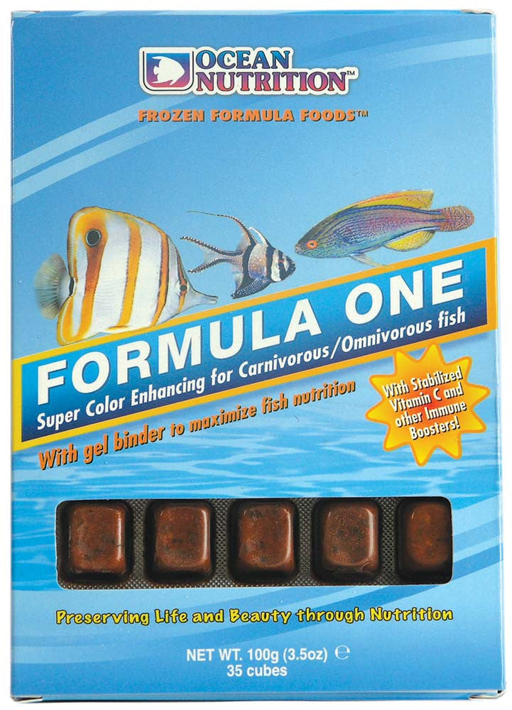 Ocean Nutrition Formula One Frozen Fish Food 3.5 oz SD-5