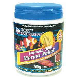 Ocean Nutrition Formula One Marine Pellet Medium 14 oz. {L+1}986013 098731092340