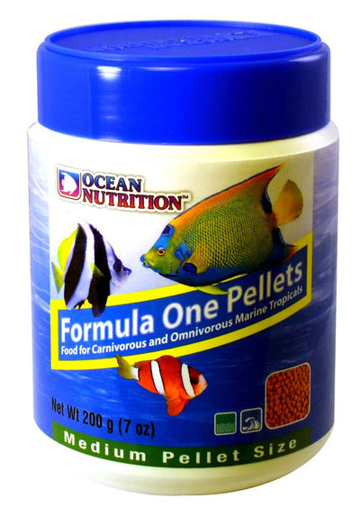 Ocean Nutrition Formula One Marine Pellets Fish Food 3.5oz MD