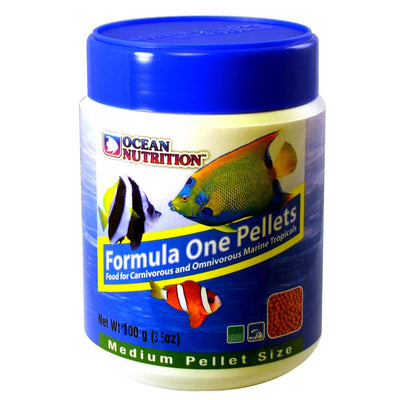 Ocean Nutrition Formula One Marine Pellets Fish Food 3.5oz SM