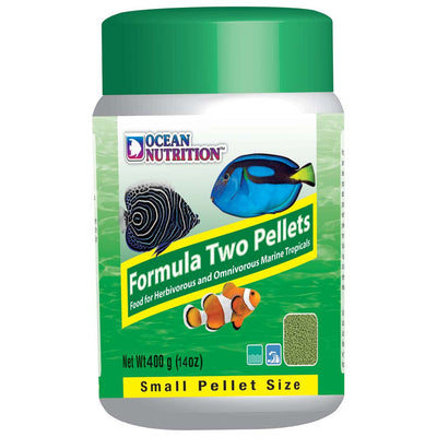 Ocean Nutrition Formula Two Marine Pellets Fish Food 14.1oz SM