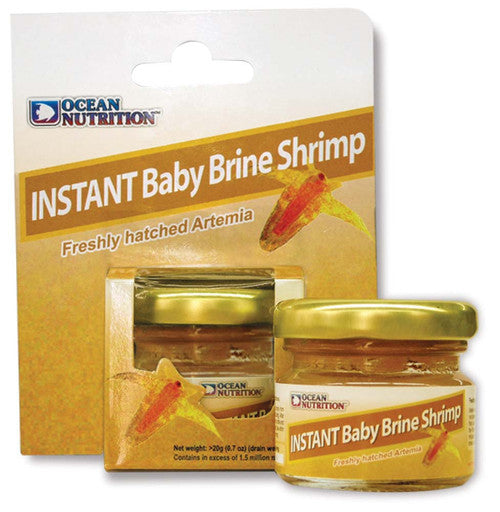Ocean Nutrition Instant Baby Brine Shrimp Fish Food 20 g - Aquarium