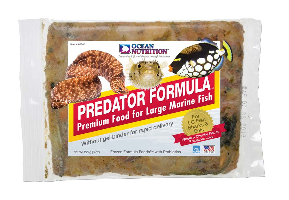 Ocean Nutrition Predator Formula Frozen Fish Food 8 oz SD-5