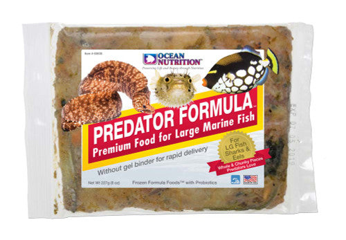 Ocean Nutrition Predator Formula Frozen Fish Food 8 oz SD - 5 - Aquarium