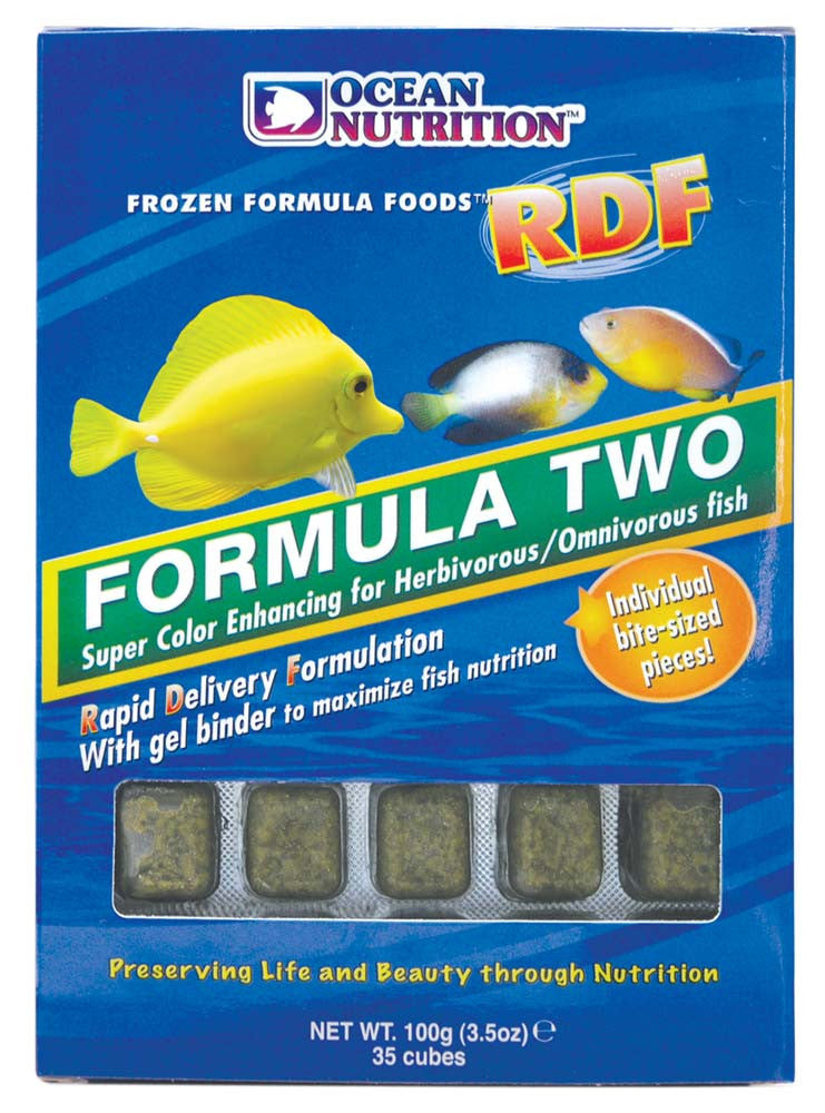 Ocean Nutrition RDF Formula Two Frozen Fish Food 3.5 oz SD-5