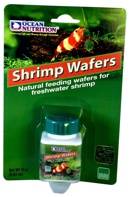 Ocean Nutrition Shrimp Wafers Fish Food 0.53 oz - Aquarium