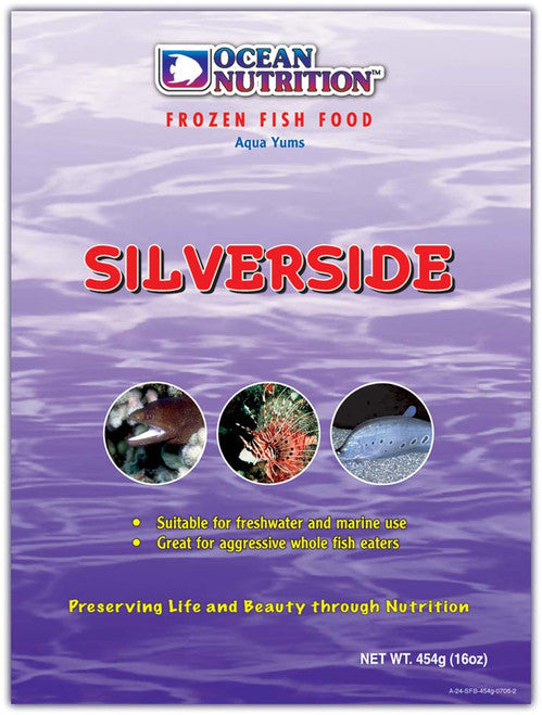 Ocean Nutrition Silversides Frozen Fish Food 16 oz SD - 5 - Aquarium