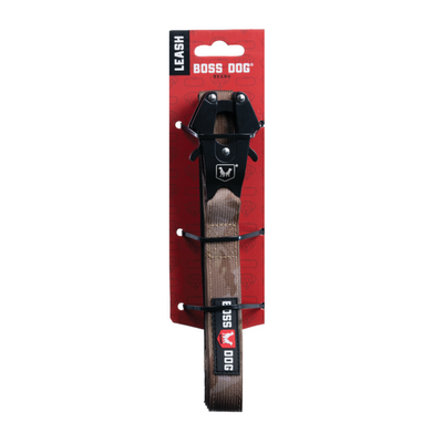 Boss Dog Tactical Dog Leash Tan Camo 4 ft 850010391441