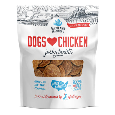 Farmland Traditions Dogs Love Chicken Jerky Dog Treats 48 oz 884713000713