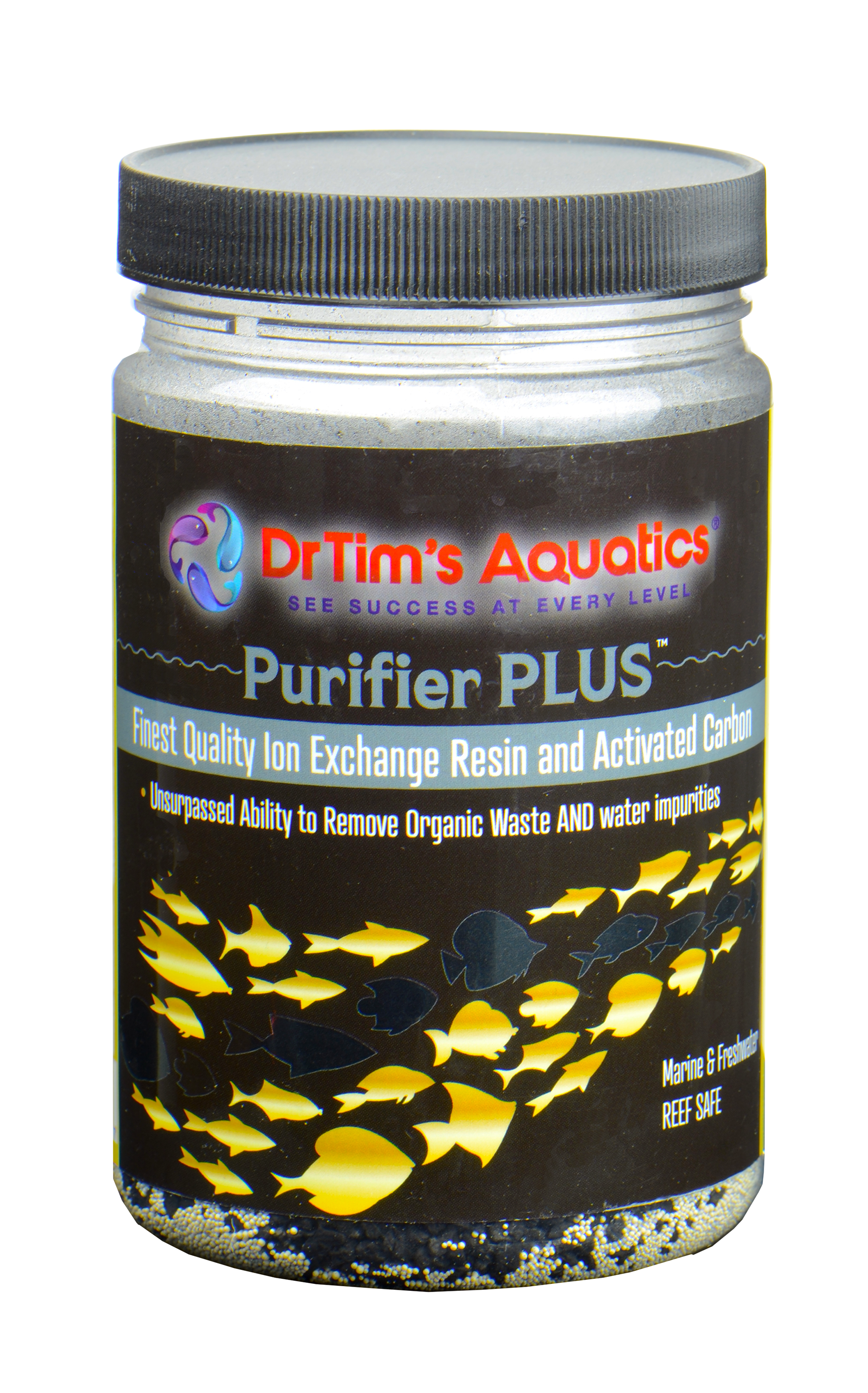 Dr. Tim's Aquatics Purifier PLUS Ion Exchange Filter Resin & Activated Carbon 32 oz, 1050 gal 812540018977