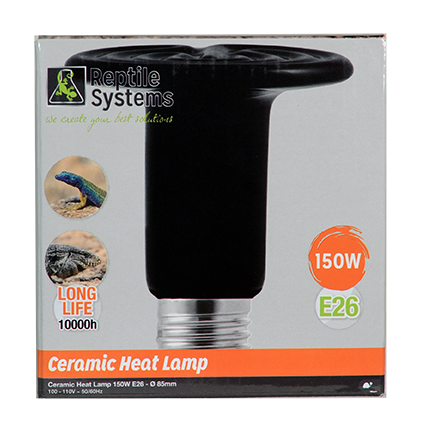 Reptile Systems Ceramic Heat Emitter Black 150 W 3443981200521