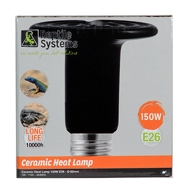 Reptile Systems Ceramic Heat Emitter Black 150 W 3443981200521