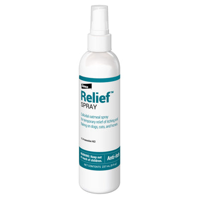 Elanco Relief Spray for Itchy Skin for Dogs 8 oz 724089846563