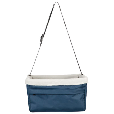 Solvit Products Happy Ride Dog Booster Seat Navy Up To 12 lb 729849168237