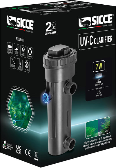 Sicce UV-C Clarifier 7 W 8011469980347