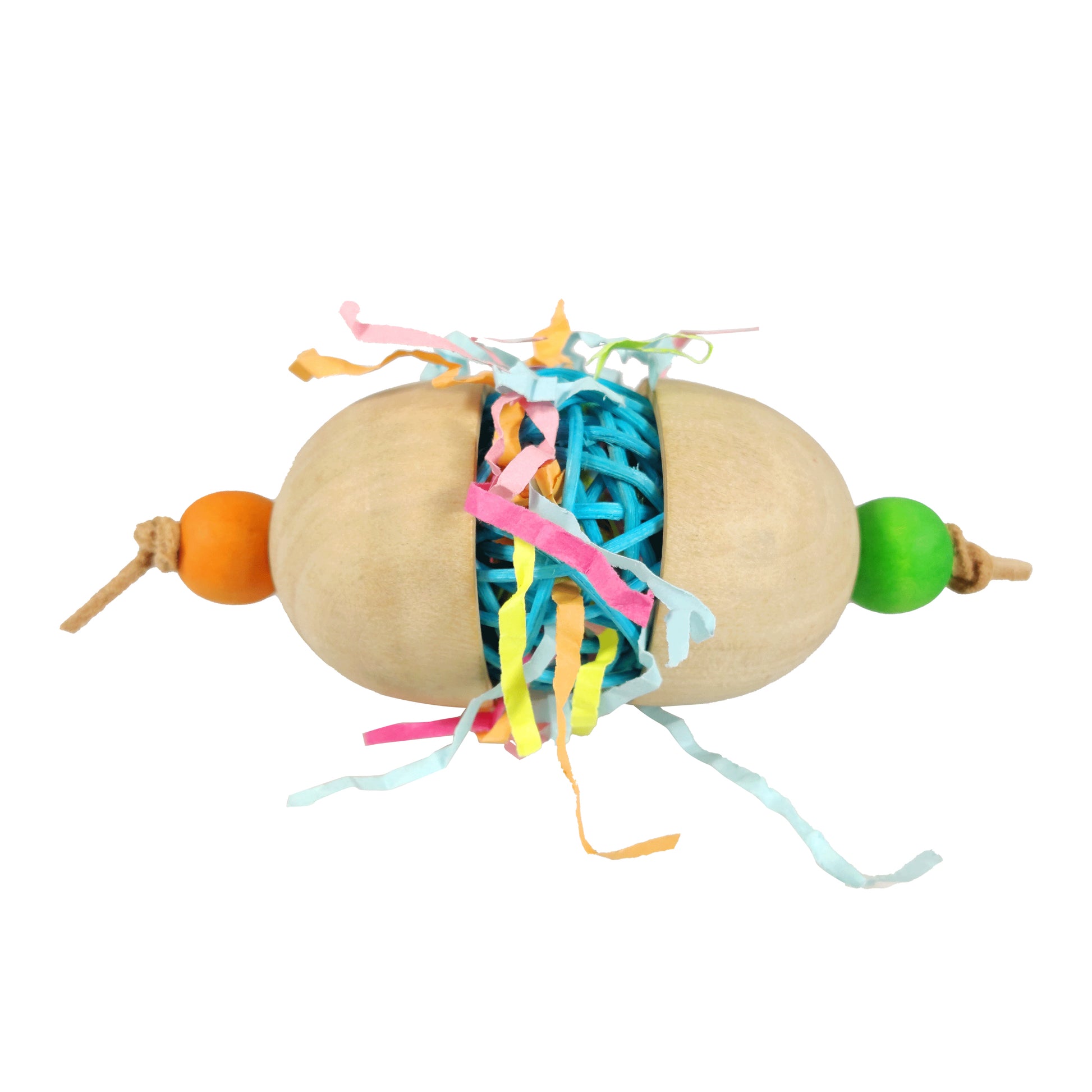 A & E Cages Happy Beaks Hatchling Foot Bird Toy 644472117462